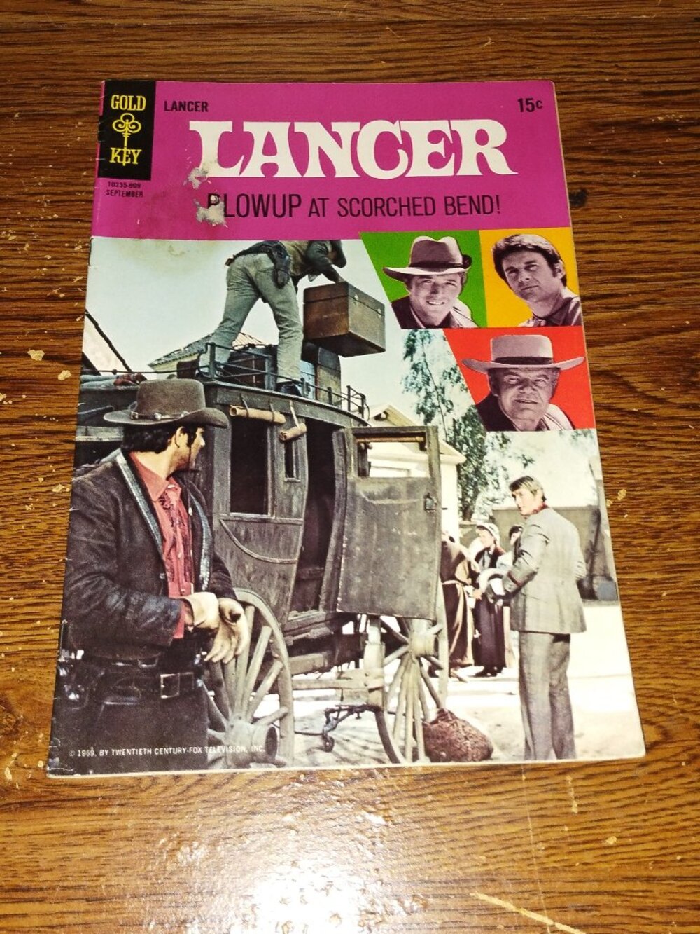 Lancer #3 (Gold Key Comics, 1969) western